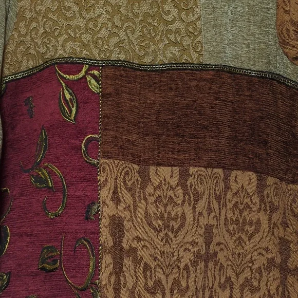 Indigo Moon Patchwork Jacket Large - Picture 3 of 6